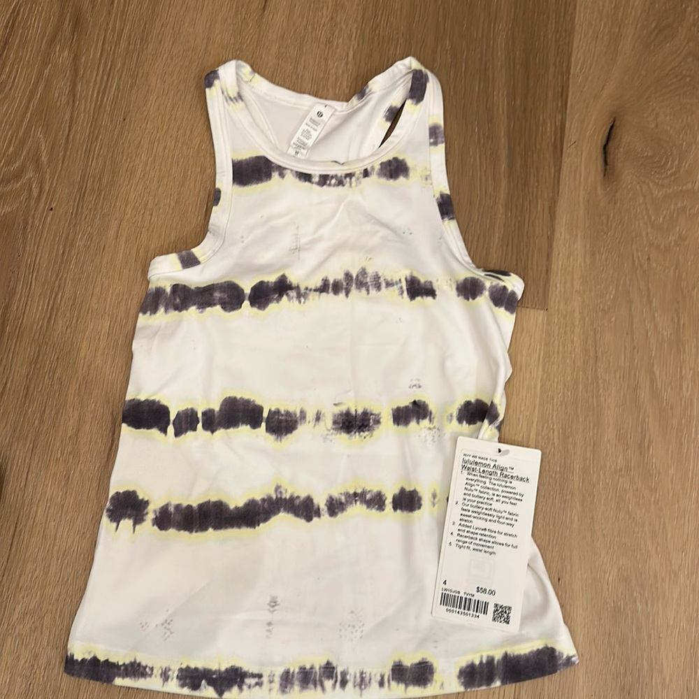 Brand new Lululemon Align Racerback workout top